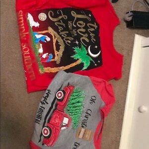 Simply southern Christmas t shirts